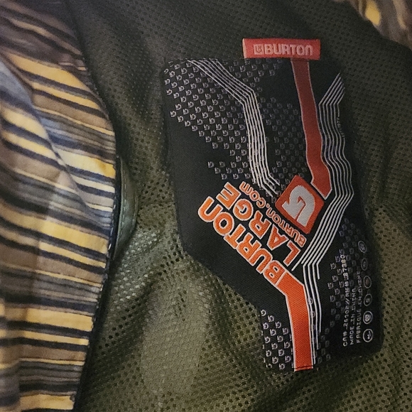 Burton snow pants size large green - Picture 3 of 6